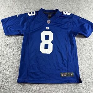 NY Giants Jersey Daniel Jones #8 Nike Football NFL Youth Large‎ 14/16